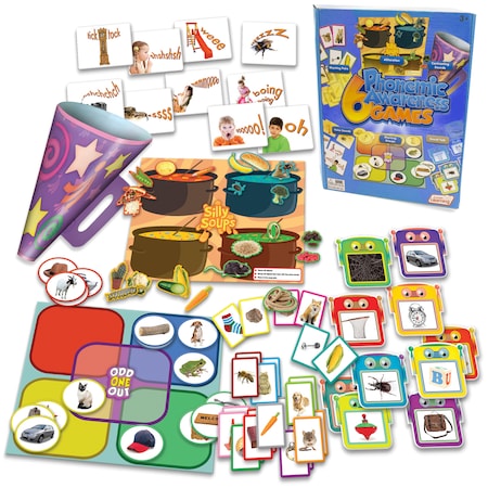 Junior Learning Junior Learning 6 Phonemic Awareness Games 409